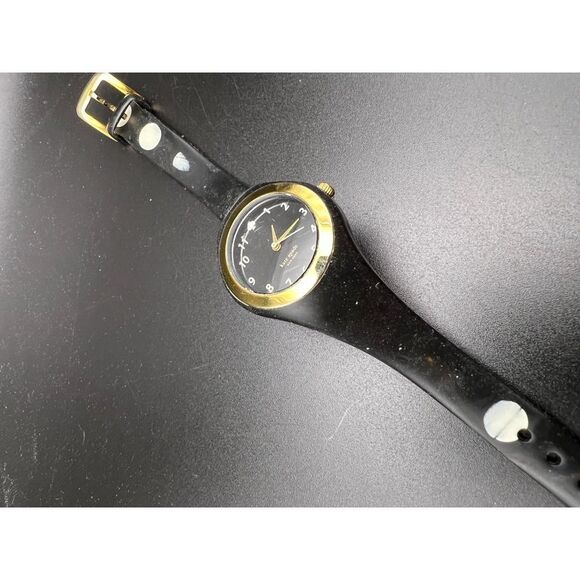 Kate Spade Black Silicone Watch - Picture 2 of 3